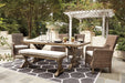 Beachcroft Outdoor Seating Set - Yulissa Home Furnishings (NJ)