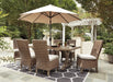 Beachcroft Outdoor Dining Set - Yulissa Home Furnishings (NJ)