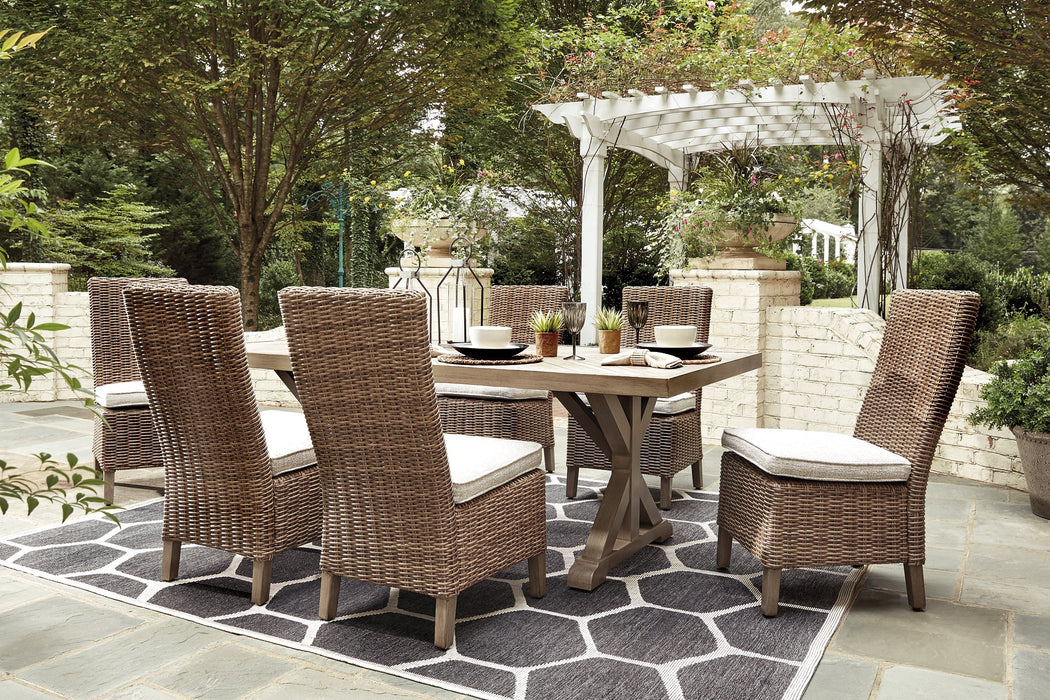 Beachcroft Outdoor Dining Set - Yulissa Home Furnishings (NJ)