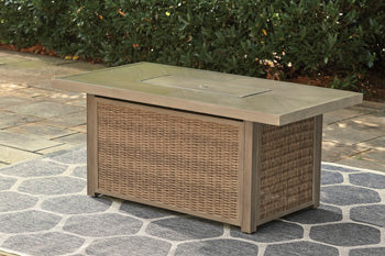 Beachcroft Fire Pit Table - Yulissa Home Furnishings (NJ)