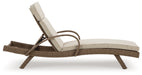 Beachcroft Outdoor Chaise Lounge with Cushion - Yulissa Home Furnishings (NJ)