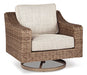 Beachcroft Swivel Lounge Chair - Yulissa Home Furnishings (NJ)