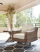 Beachcroft Swivel Lounge Chair - Yulissa Home Furnishings (NJ)