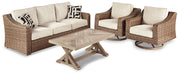 Beachcroft Outdoor Conversation Set - Yulissa Home Furnishings (NJ)