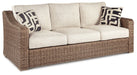 Beachcroft Beachcroft Nuvella Sofa with Coffee and End Table - Yulissa Home Furnishings (NJ)