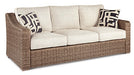 Beachcroft Beachcroft Nuvella Sofa with Coffee and End Table - Yulissa Home Furnishings (NJ)