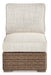 Beachcroft Armless Chair with Cushion - Yulissa Home Furnishings (NJ)