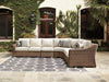 Beachcroft Outdoor Seating Set - Yulissa Home Furnishings (NJ)