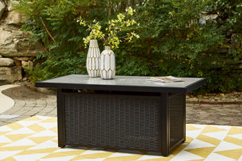 Beachcroft Outdoor Fire Pit Table - Yulissa Home Furnishings (NJ)