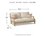 Clare View Loveseat with Cushion - Yulissa Home Furnishings (NJ)