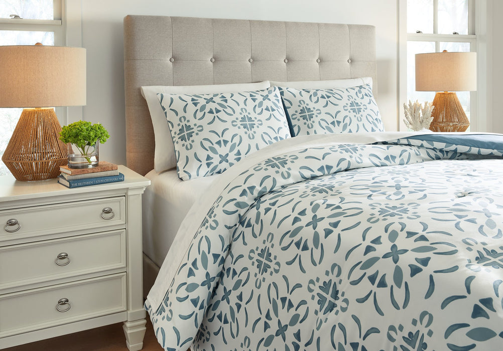 Adason King Comforter Set - Yulissa Home Furnishings (NJ)