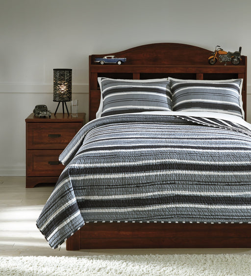 Merlin 3-Piece Coverlet Set - Yulissa Home Furnishings (NJ)