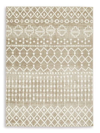 Bunchly 5' x 7' Rug - Yulissa Home Furnishings (NJ)