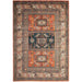 Mortsel Orange/Multi 5'3" X 7'6" Area Rug image