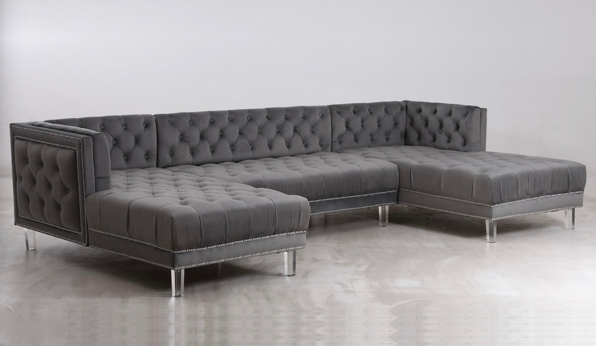 SALMA BLUE SECTIONAL SKU: SE0020