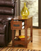 Breegin Chairside End Table - Yulissa Home Furnishings (NJ)