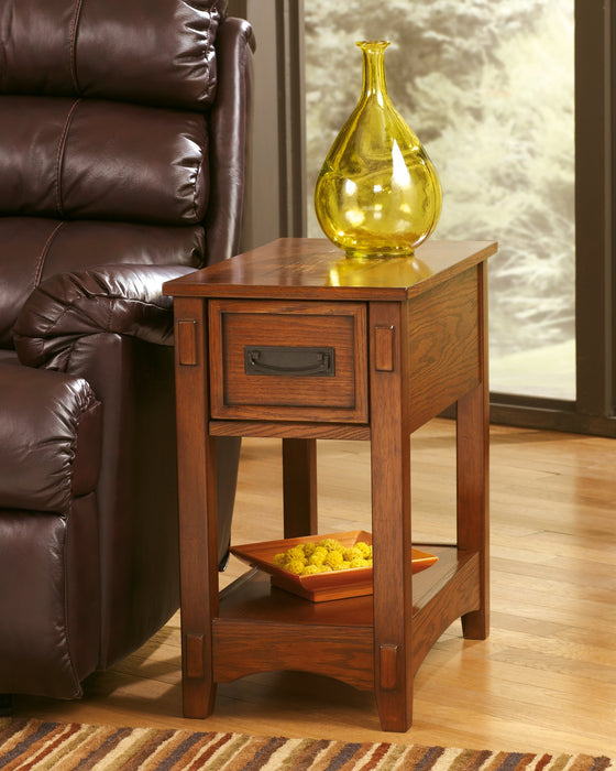 Breegin Chairside End Table - Yulissa Home Furnishings (NJ)