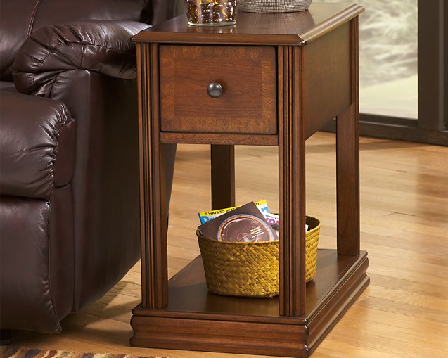 Breegin Chairside End Table - Yulissa Home Furnishings (NJ)