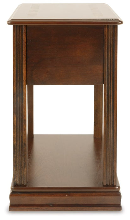 Breegin Chairside End Table - Yulissa Home Furnishings (NJ)