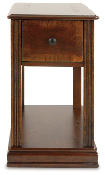 Breegin Chairside End Table - Yulissa Home Furnishings (NJ)