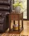 Breegin Chairside End Table - Yulissa Home Furnishings (NJ)