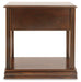 Breegin Chairside End Table - Yulissa Home Furnishings (NJ)