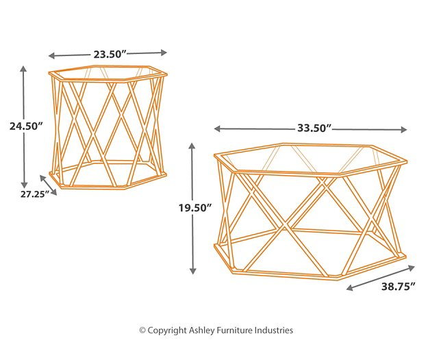 Madanere Table (Set of 3) - Yulissa Home Furnishings (NJ)