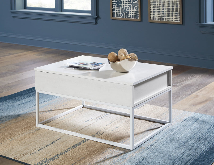 Deznee Lift Top Coffee Table - Yulissa Home Furnishings (NJ)