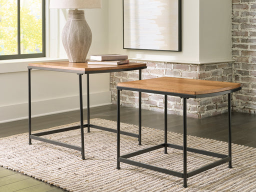 Drezmoore Nesting End Table (Set of 2) - Yulissa Home Furnishings (NJ)