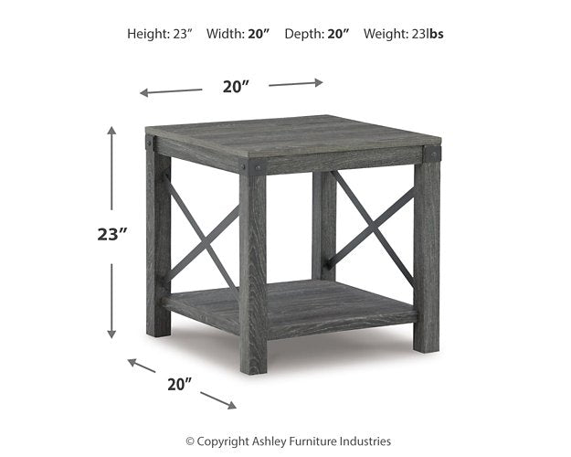 Freedan End Table - Yulissa Home Furnishings (NJ)