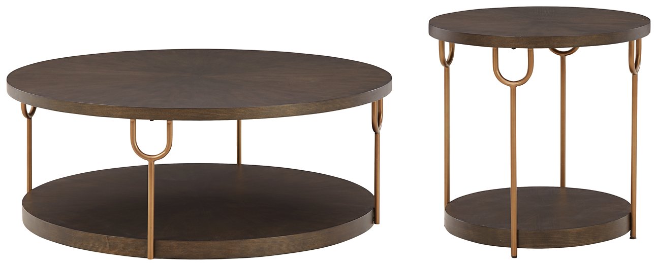 Brazburn Occasional Table Set - Yulissa Home Furnishings (NJ)