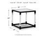 Nallynx End Table - Yulissa Home Furnishings (NJ)