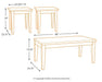 Maysville Table (Set of 3) - Yulissa Home Furnishings (NJ)