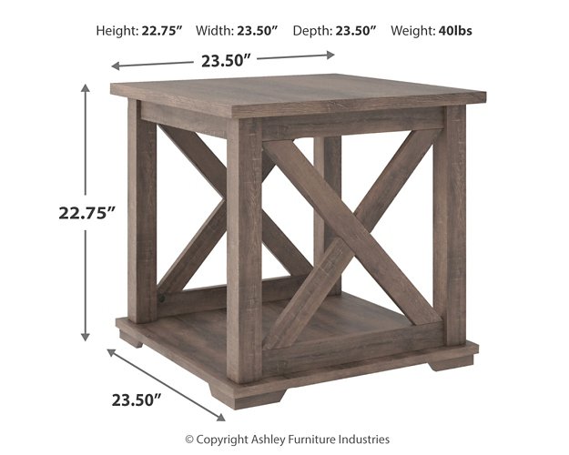 Arlenbry End Table - Yulissa Home Furnishings (NJ)