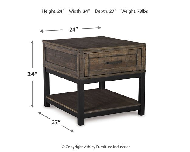 Johurst End Table - Yulissa Home Furnishings (NJ)