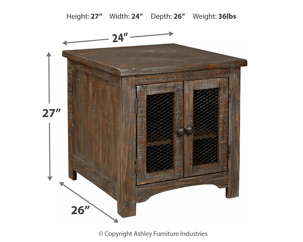 Danell Ridge End Table - Yulissa Home Furnishings (NJ)