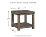 Hollum End Table - Yulissa Home Furnishings (NJ)