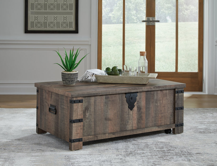 Hollum Lift-Top Coffee Table - Yulissa Home Furnishings (NJ)