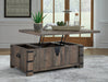 Hollum Lift-Top Coffee Table - Yulissa Home Furnishings (NJ)