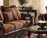 Norcastle Sofa/Console Table - Yulissa Home Furnishings (NJ)