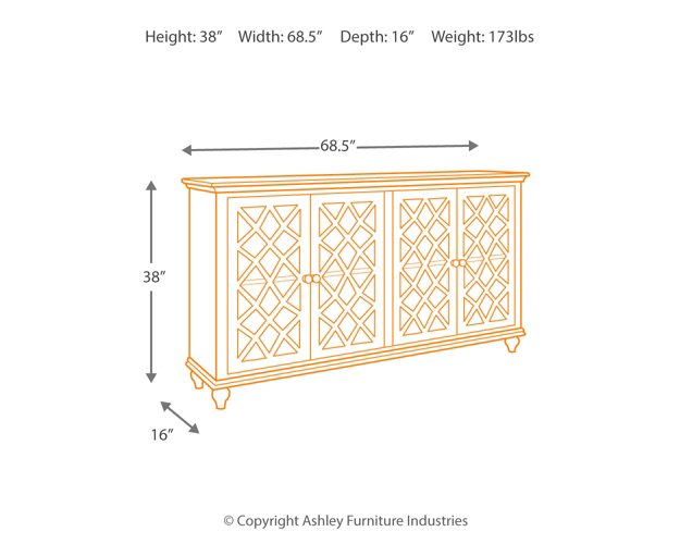 Mirimyn Accent Cabinet - Yulissa Home Furnishings (NJ)