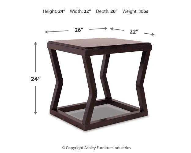 Kelton End Table - Yulissa Home Furnishings (NJ)