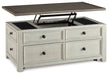 Bolanburg Coffee Table with Lift Top - Yulissa Home Furnishings (NJ)