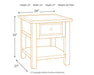 Bolanburg End Table - Yulissa Home Furnishings (NJ)