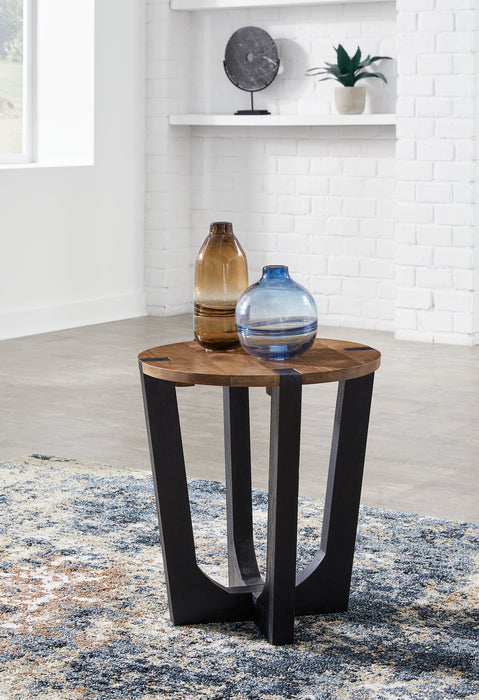 Hanneforth End Table - Yulissa Home Furnishings (NJ)