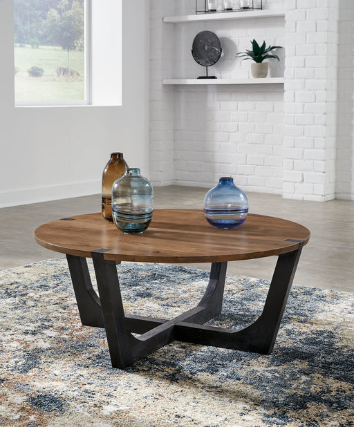 Hanneforth Coffee Table - Yulissa Home Furnishings (NJ)