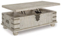 Carynhurst Coffee Table with Lift Top - Yulissa Home Furnishings (NJ)