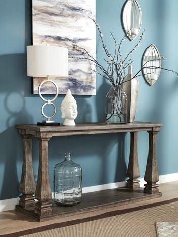 Johnelle Sofa Table - Yulissa Home Furnishings (NJ)