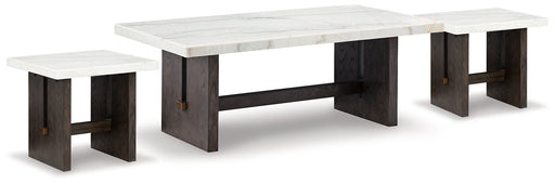 Burkhaus Occasional Table Set - Yulissa Home Furnishings (NJ)