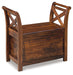 Abbonto Accent Bench - Yulissa Home Furnishings (NJ)